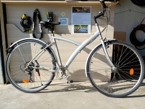 1400 VTC 28" gris B'TWIN