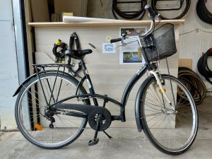 1405 Ville 28" noir B'TWIN