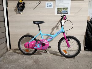 1520 Enfant 16" bleu/rose BTWIN