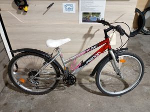 1527 Enfant 24" gris/rouge FIGNON