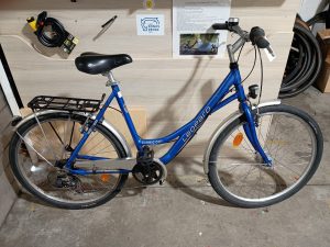 1573 Ville 26" bleu LEOPARD