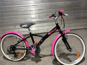 1588 Enfant 20" noir/rose BTWIN