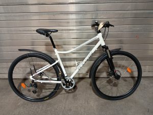 1707 VTC 28" blanc 9v BTWIN