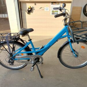 1497 Vélo cargo ELECTRIQUE bleu GITANE