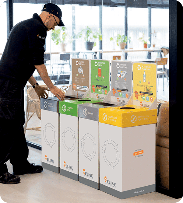 Collecte et tri de déchets professionnels