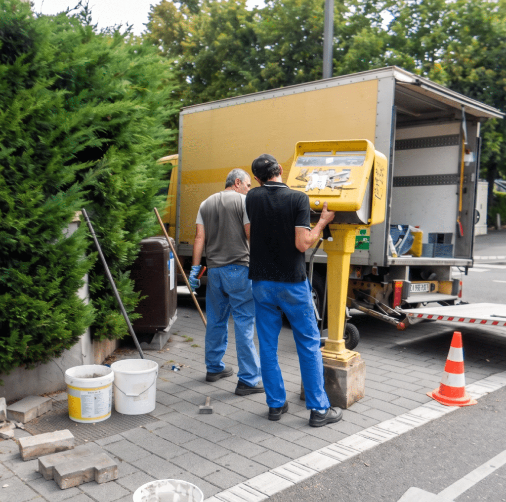 chantier insertion atlas alsace - reparation boite postale
